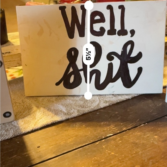 Black and White Bathroom Humor Wall Art Bundle of 4 - Picture 10 of 13